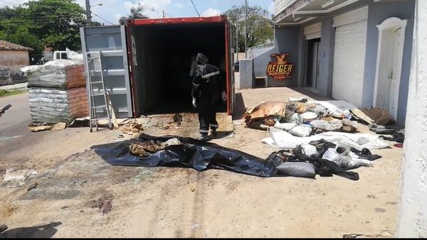 De terror: Encuentran seis cadáveres en un contenedor que venía de Serbia