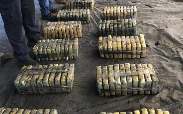Otros 500 kilos de cocaína fueron incautados en Villeta