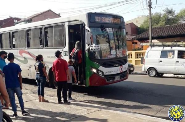 Billetaje electrónico genera quejas en Luque •