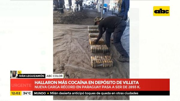 Hallaron más cocaína en contenedores en depósito de Villeta - ABC Noticias - ABC Color