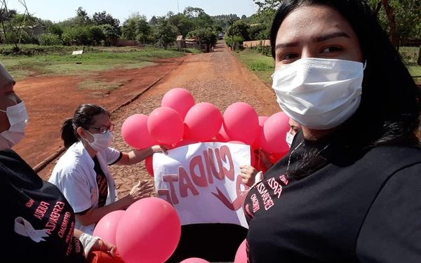 Con caravana buscan concienciar sobre prevencion de cáncer de mama