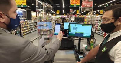 La Nación / Superseis, primer supermercado en ofrecer pagos a través del QR digital