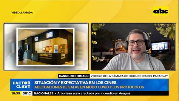 Cines se adecuan en modo Covid para la reapertura de salas - Factor Clave - ABC Color