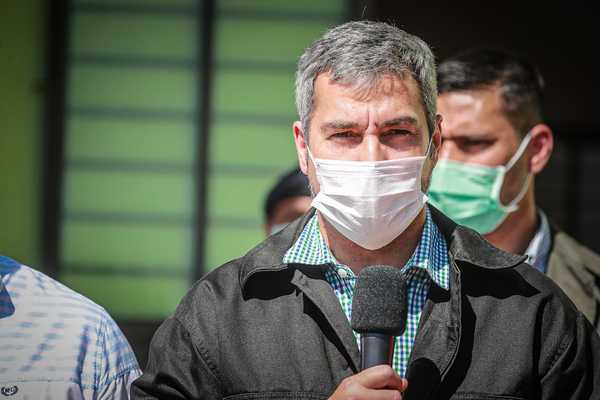 Titular de Salud afirma que Mario Abdo dio negativo al coronavirus y al dengue - Megacadena — Últimas Noticias de Paraguay