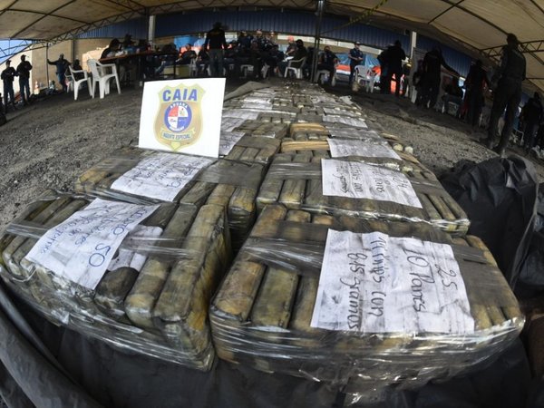 Totalizan 2.906 kilos de cocaína hallados en 11 contenedores en Villeta