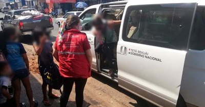La Nación / Unos 50 menores en situación vulnerable fueron rescatados y protegidos esta semana