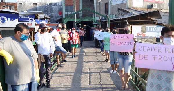 La Nación / Reapertura de frontera: Núñez pidió a Abdo atender el clamor de pobladores de Nanawa