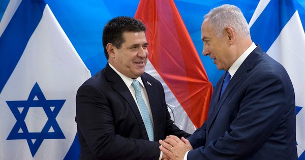 La Nación / Emotiva charla entre Netanyahu y Cartes