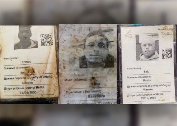 Documentos en contenedor indican que tres fallecidos serían marroquíes y uno egipcio