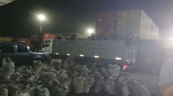 Finaliza revisión de contenedores en Villeta: cocaína incautada asciende a casi 3 toneladas