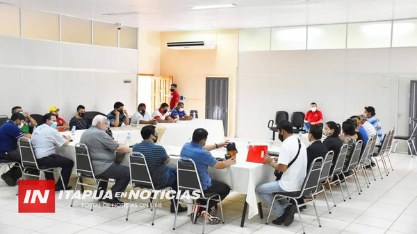 DIRIGENTES SOCIALES SE REUNIERON CON EL GOBERNADOR DE ITAPÚA