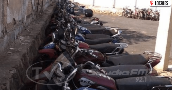 Patrulla Caminera da plazo de 30 días a infractores para retirar sus motocicletas