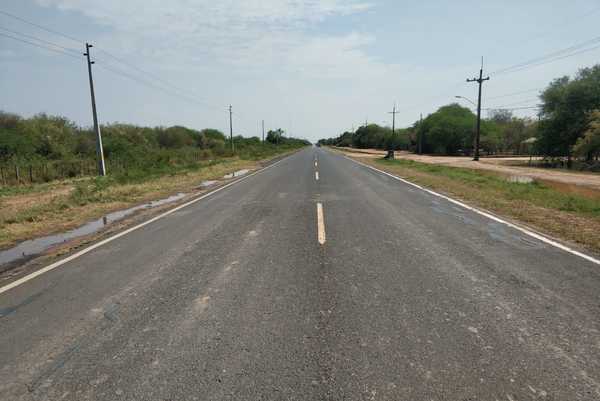 Solicitan rediseñamiento de la ruta asfaltada en Villa Choferes del Chaco