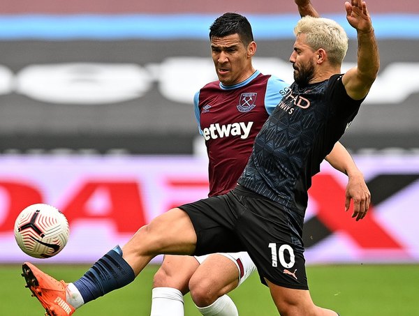Con un Balbuena exuberante, West Ham frena al City de Guardiola