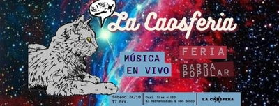 HOY / Arte, feria y comida vegana en La Caósfera