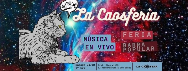 HOY / Arte, feria y comida vegana en La Caósfera