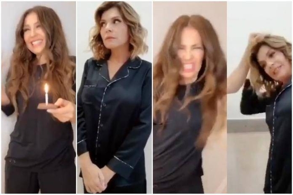 HOY / Thalía e Itatí Cantoral hacen un icónico reencuentro y recrean video viral