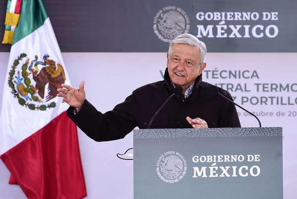 López Obrador responde a EEUU que no dará "paso atrás" en política energética - MarketData