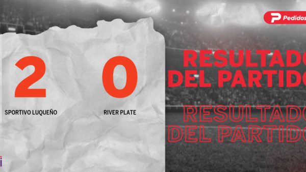 Sportivo Luqueño marcó dos veces en la victoria ante River Plate en el estadio Feliciano Cáceres