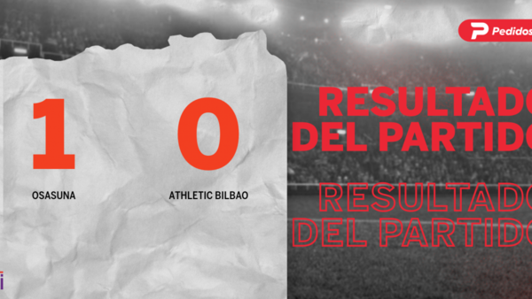 A Osasuna le alcanzó con un gol para derrotar a Athletic Bilbao en el estadio El Sadar