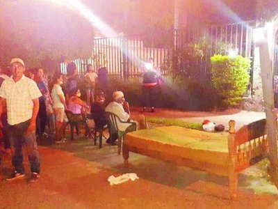 Desalojaron a un abuelito en Limpio