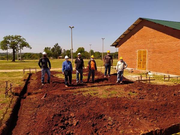 INICIA CONSTRUCCIÓN DE SANITARIOS Y VESTUARIOS EN EL PARQUE DE SALUD DE MIRANDA