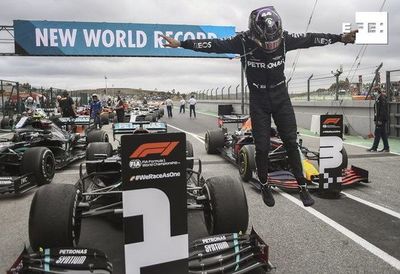 Histórico Hamilton: gana en Portugal y bate récord de Schumacher - Automovilismo - ABC Color