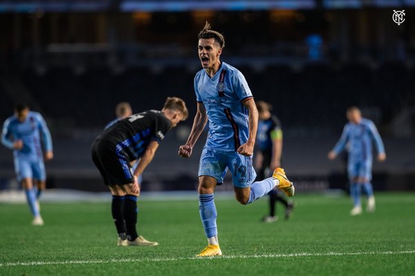 Jesús Medina abrió el camino de la victoria para el New York City