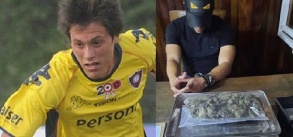 Fiscalía imputa a futbolista detenido con marihuana