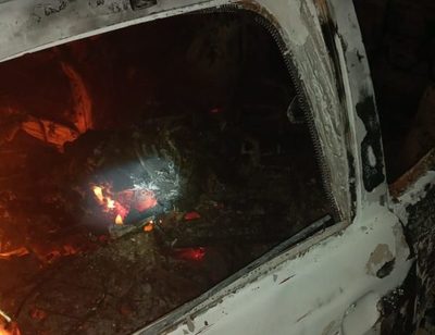 Hombre muere calcinado tras accidente