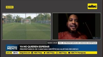 Propietarios de canchas sintéticas se alistan para el regreso - Periodísticamente - ABC Color