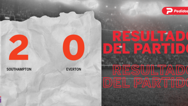 Southampton derrotó a Everton 2 a 0