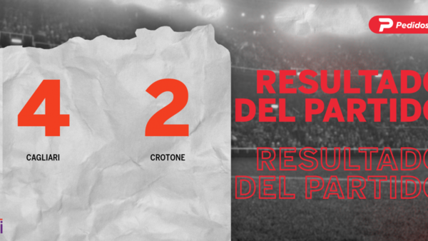 Goleada de Cagliari 4 a 2 sobre Crotone