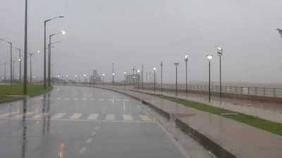 TORMENTA LLEGÓ A ITAPÚA CON VIENTOS DE 114KM/H