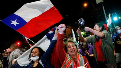 En Chile ganó el "apruebo" y se reformará la Constitución vigente desde la dictadura de Pinochet