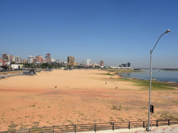 Río Paraguay creció 8 centímetros tras intensas lluvias