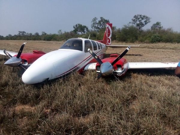 Avioneta realiza aterrizaje forzoso en estancia en el Chaco