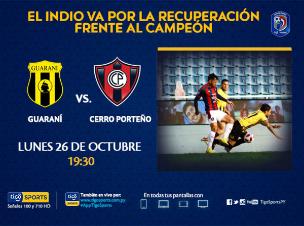 Guaraní y Cerro Porteño cierran la segunda fecha del Clausura