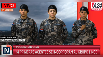 Un nuevo paso para la Policía Nacional: Las primeras mujeres Linces saldrán a las calles