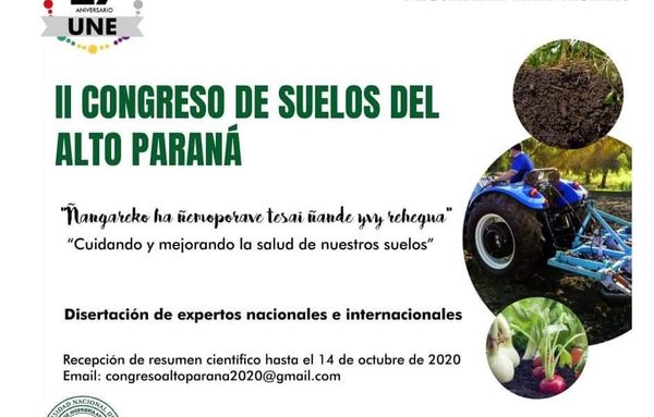 Ultiman detalles para el «II Congreso de Suelos del Alto Paraná»