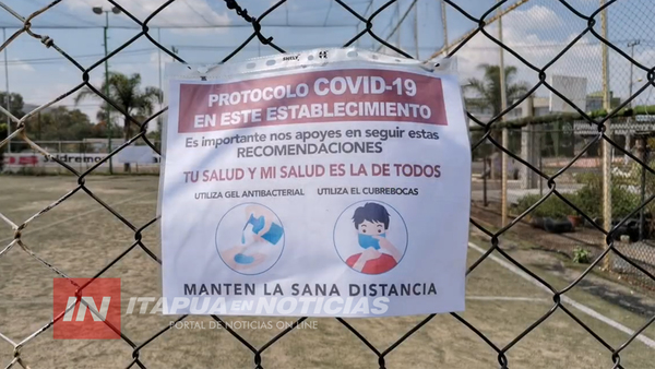 REAPERTURA DE CANCHAS SINTÉTICAS EL 16 ES SOLO FECHA TENTATIVA, ADVIERTEN