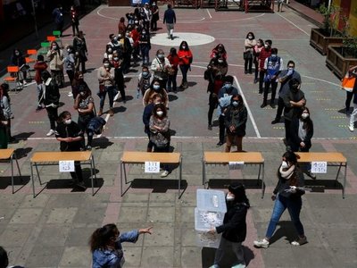 Amplio voto a favor del cambio de la Carta Magna en Chile