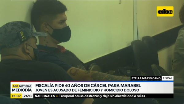 Fiscalía pide 40 años de cárcel para Bruno Marabel - ABC Noticias - ABC Color