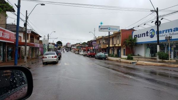 Lluvia débil en Misiones