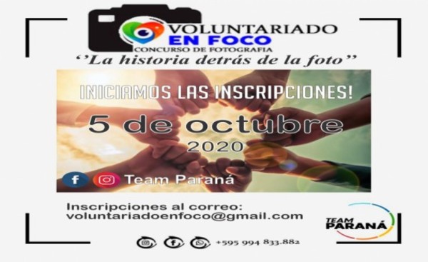 Organizan concurso de fotografía “Voluntariado en Foco”