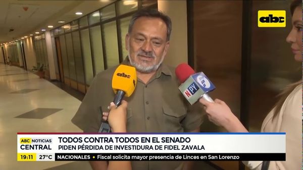 Piden pérdida de investidura de Fidel Zavala - ABC Noticias - ABC Color