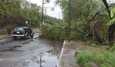 Lluvias y tormentas en todo el país - Nacionales - ABC Color
