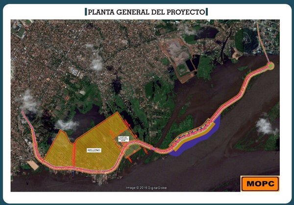 Licitarán costanera sur y construirán viviendas - ADN Paraguayo