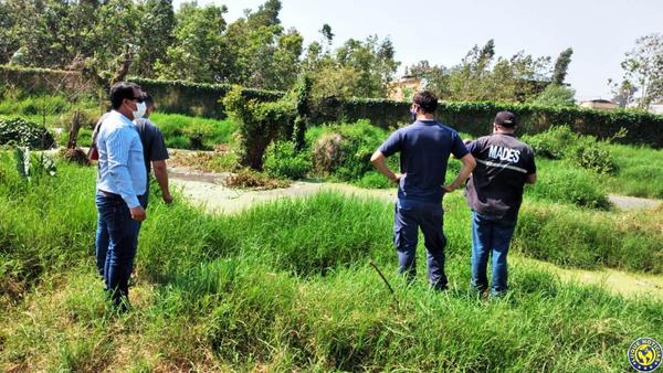 Siguen contaminando el arroyo Yukyry •