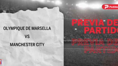 Por la Grupo C – Fecha 2 se enfrentarán Olympique de Marsella y Manchester City